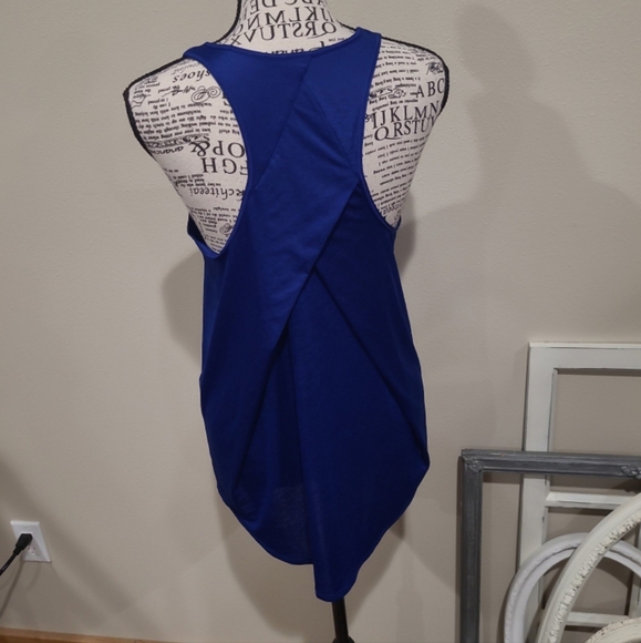 Lululemon Essential Tank Pleated Women's SZ 6 blue yoga running workout gym - Picture 3 of 7